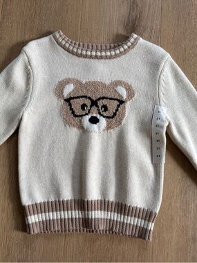 Cat & Jack bear sweater